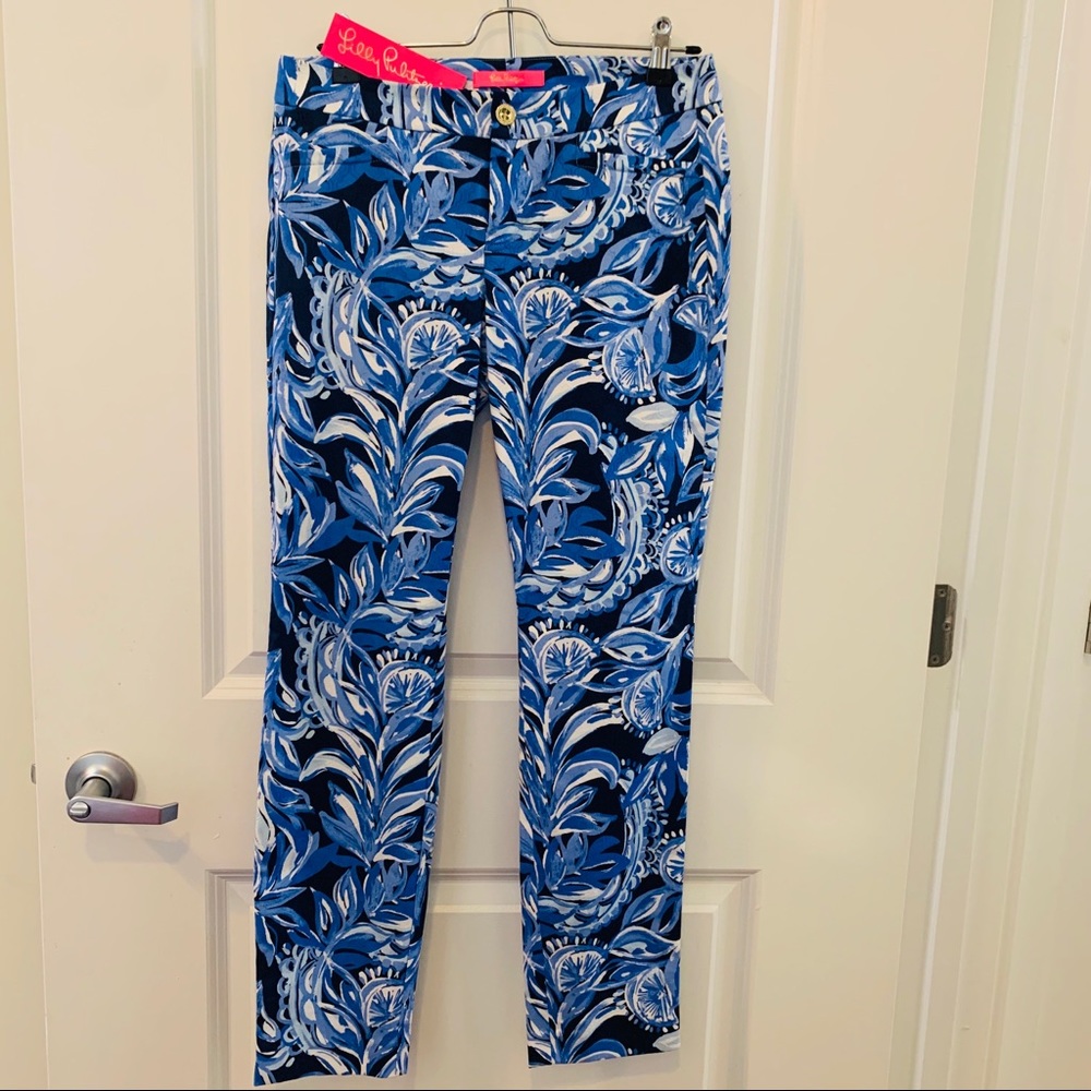 NWT - Lilly Pulitzer - Kelly Skinny Ankle Pant